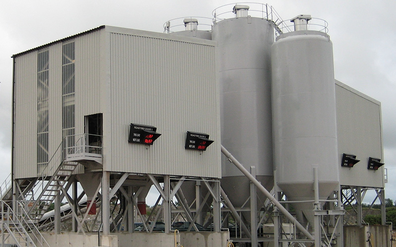 Vertical Cement Storage Silo Installation