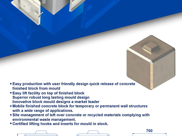 Half Block Mould Cabragh 4