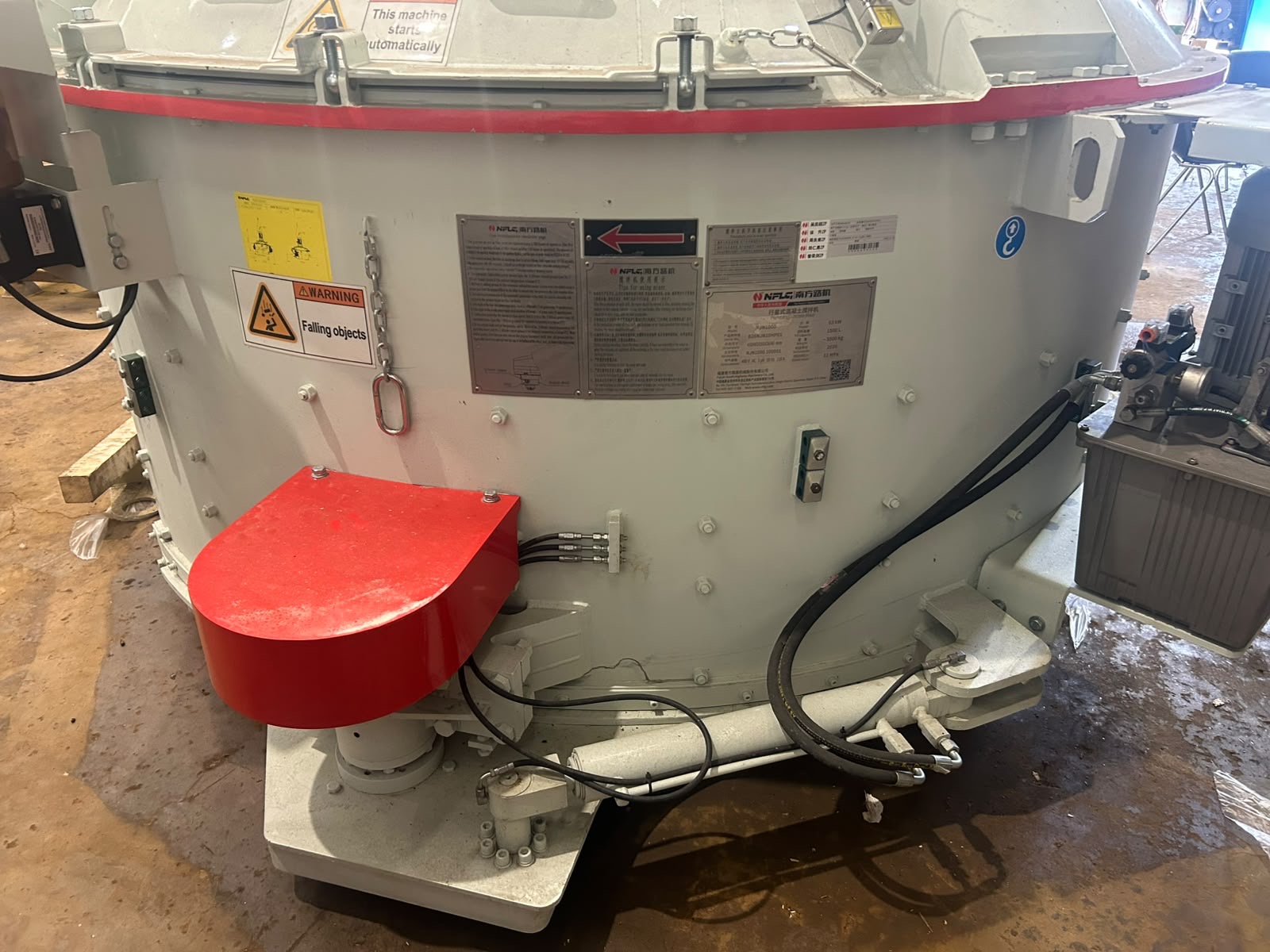 NFLG planetary concrete mixer